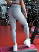 Seamless leggings SLIM PUSH UP K078 grau MITARE