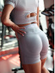 Shorts SLIM PUSH UP K116 grau MITARE