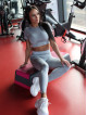 T-Shirt SLIM PUSH UP K117 grau MITARE