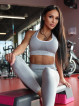 Nahtloser BH SLIM PUSH UP K079 grau MITARE