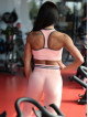 Seamless leggings SLIM PUSH UP K078 lachsfarben MITARE