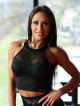Top MESH K128 schwarz MITARE