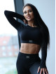 Crop Top HYPNOTIZE K129 schwarz MITARE