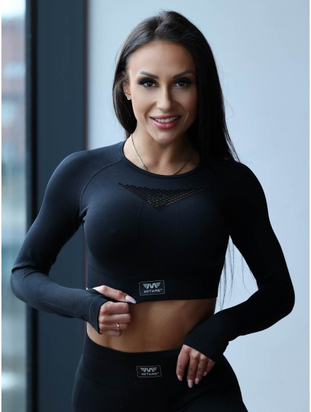 Crop Top HYPNOTIZE K129 schwarz MITARE