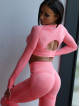 Crop Top HYPNOTIZE K129 rosa MITARE
