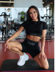 Shorts SLIM PUSH UP K116 schwarz MITARE
