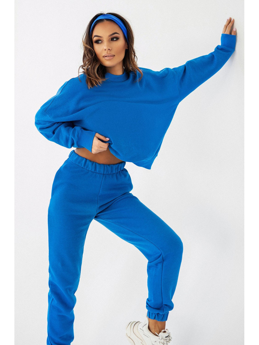 Niebieska bluza oversize morelli